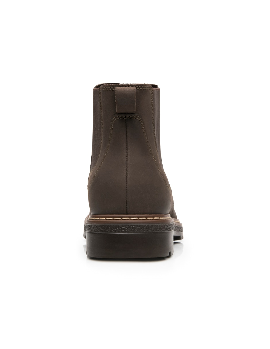 Botín casual de piel para hombre 3