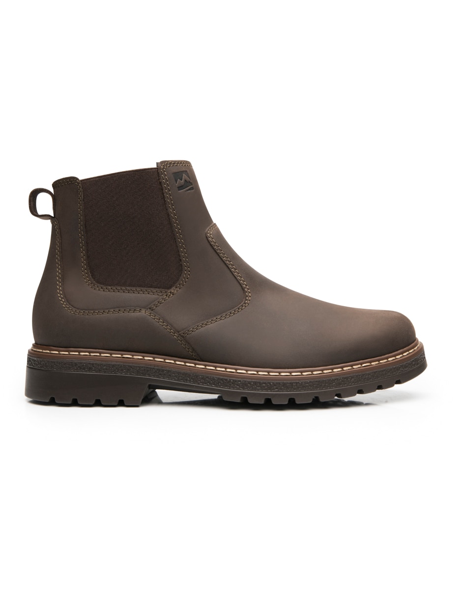 Botín casual de piel para hombre 9
