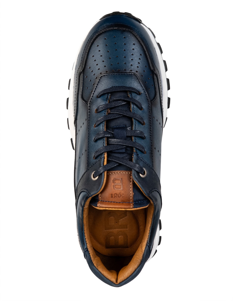 Tenis de piel alphine para hombre 5