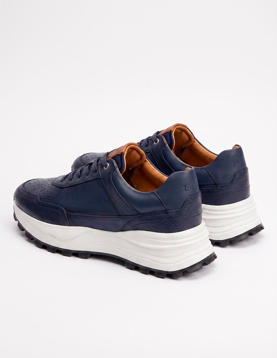 Tenis de piel alphine para hombre