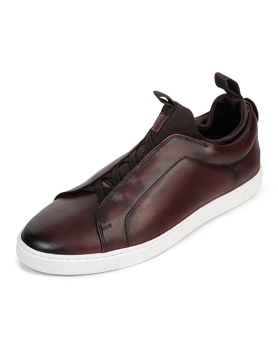 Tenis de piel gillman para hombre