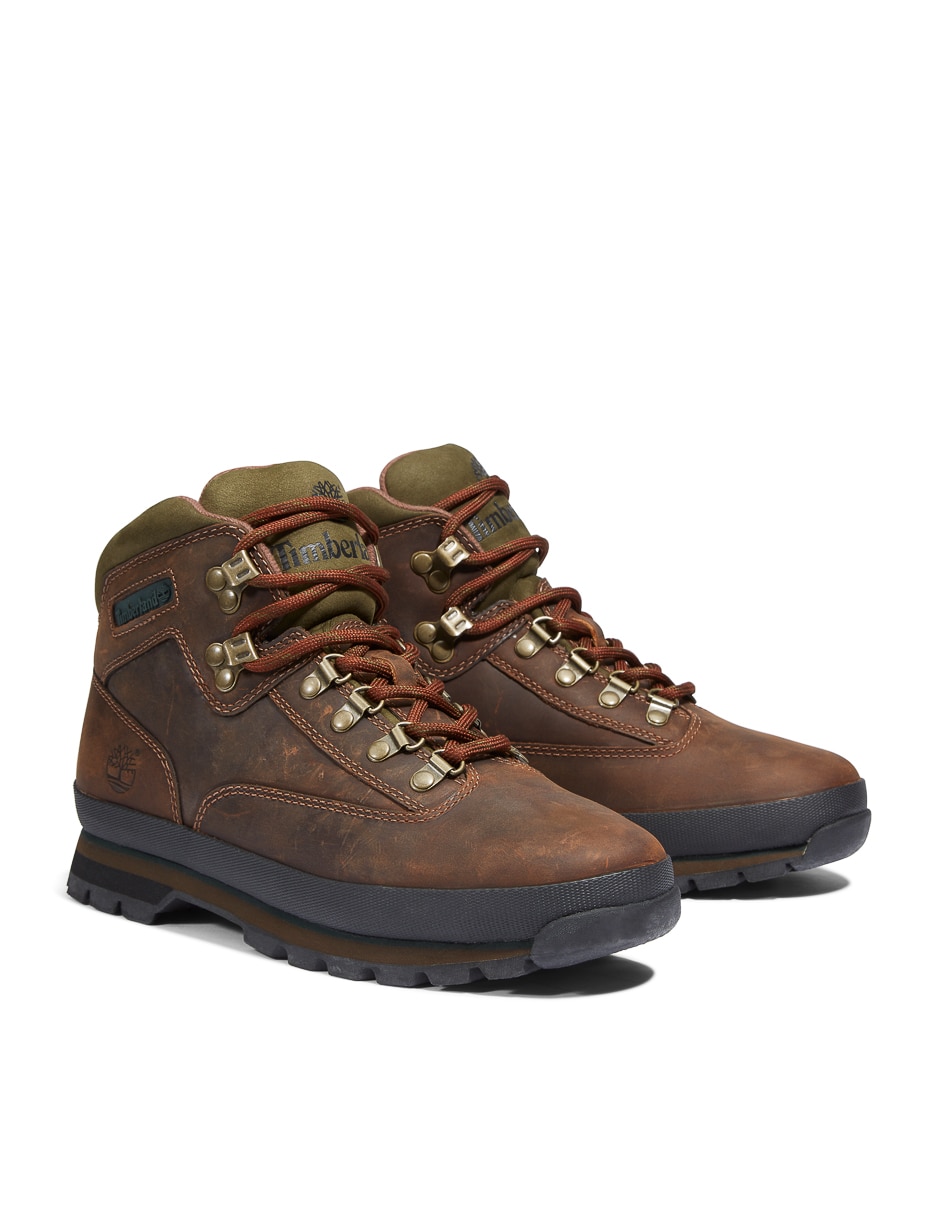 Bota euro hiker de piel para hombre 2
