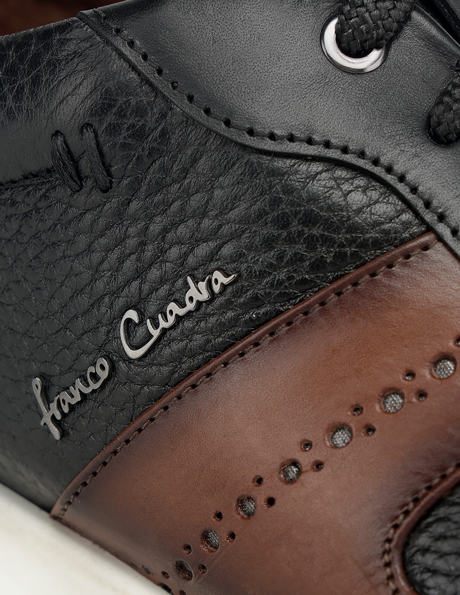 Tenis de piel para hombre 4