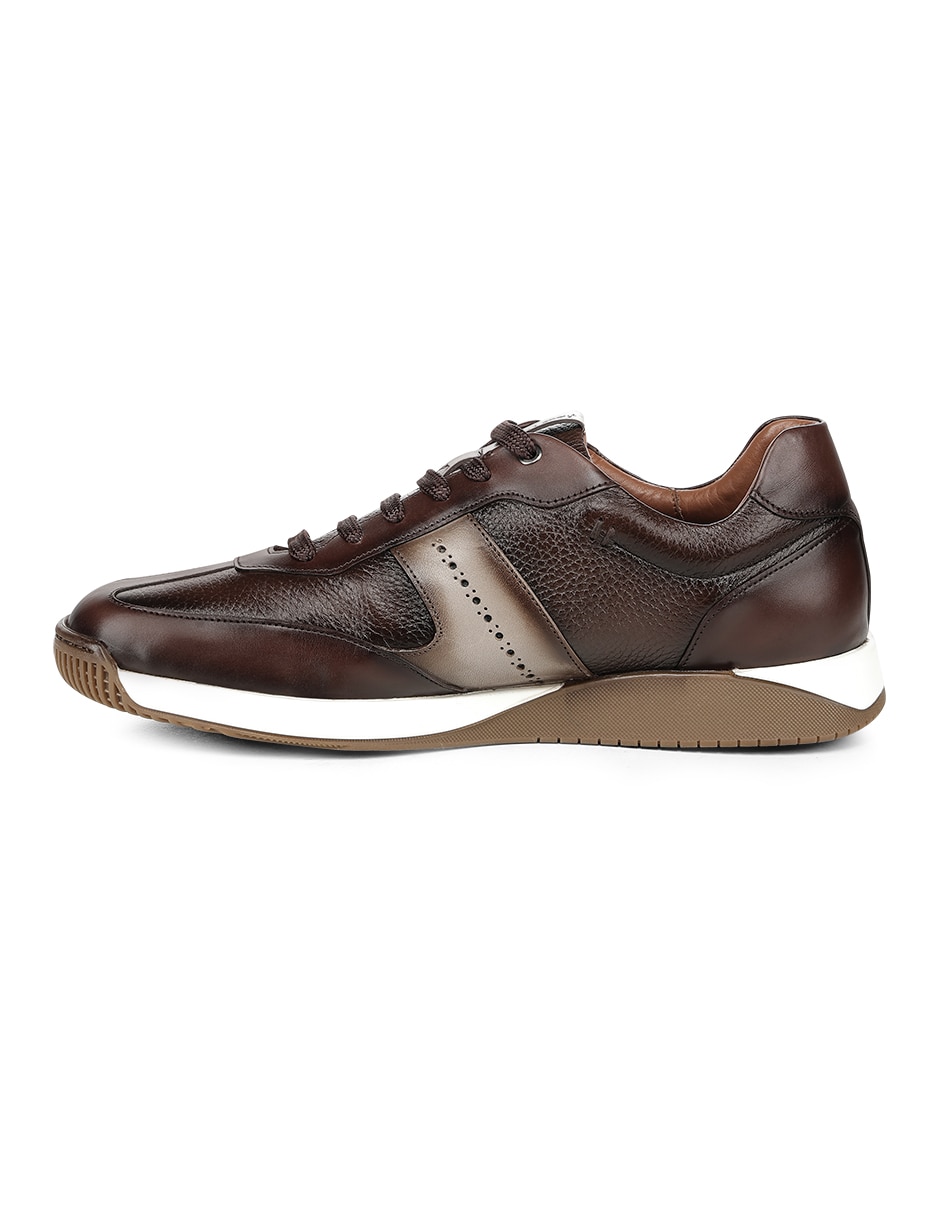 Tenis de piel para hombre 3