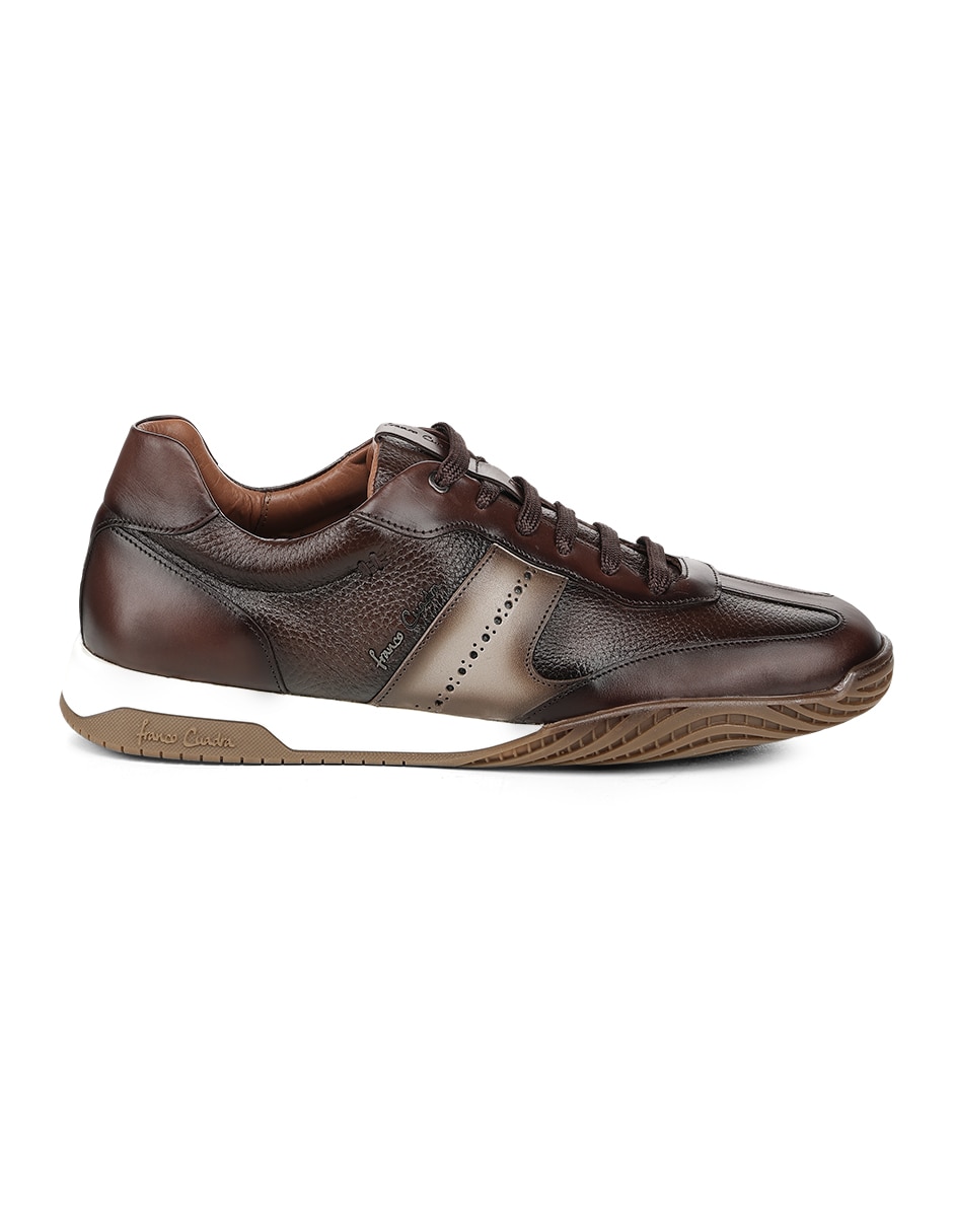 Tenis de piel para hombre 4