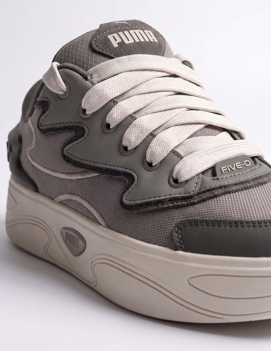 Tenis de piel(si aplica) Five0 para hombre 5