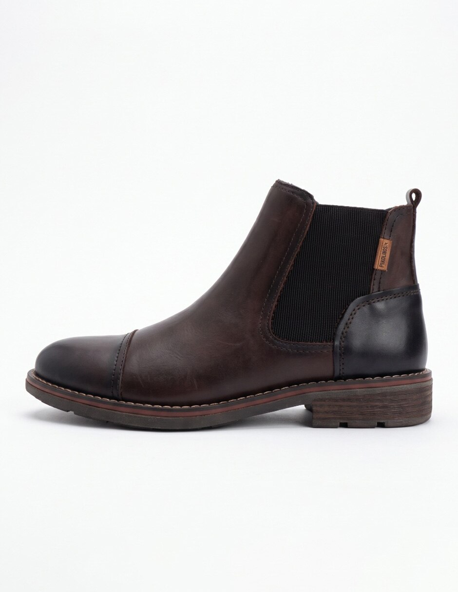 Botín de piel para hombre