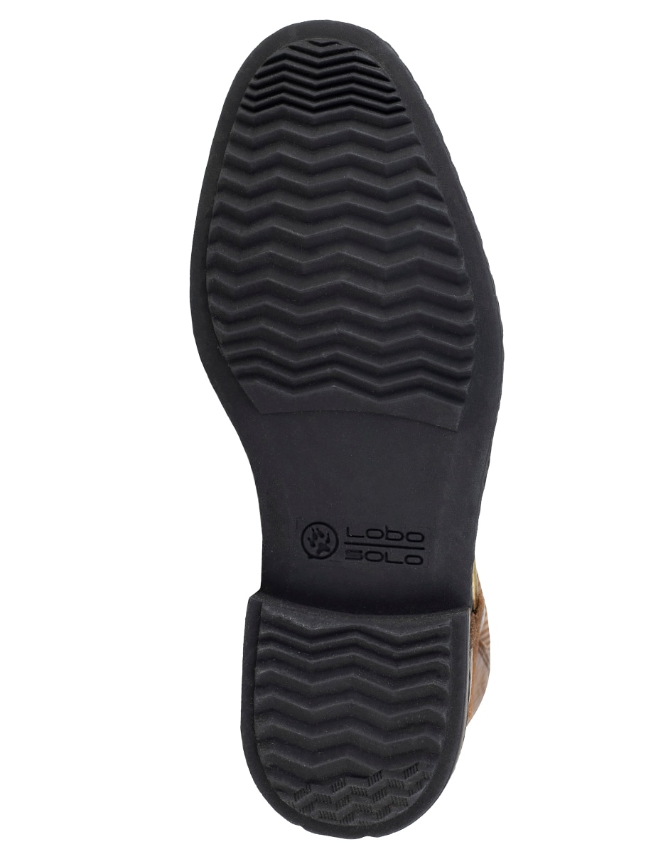 Bota/botín sin familia de piel para hombre 5