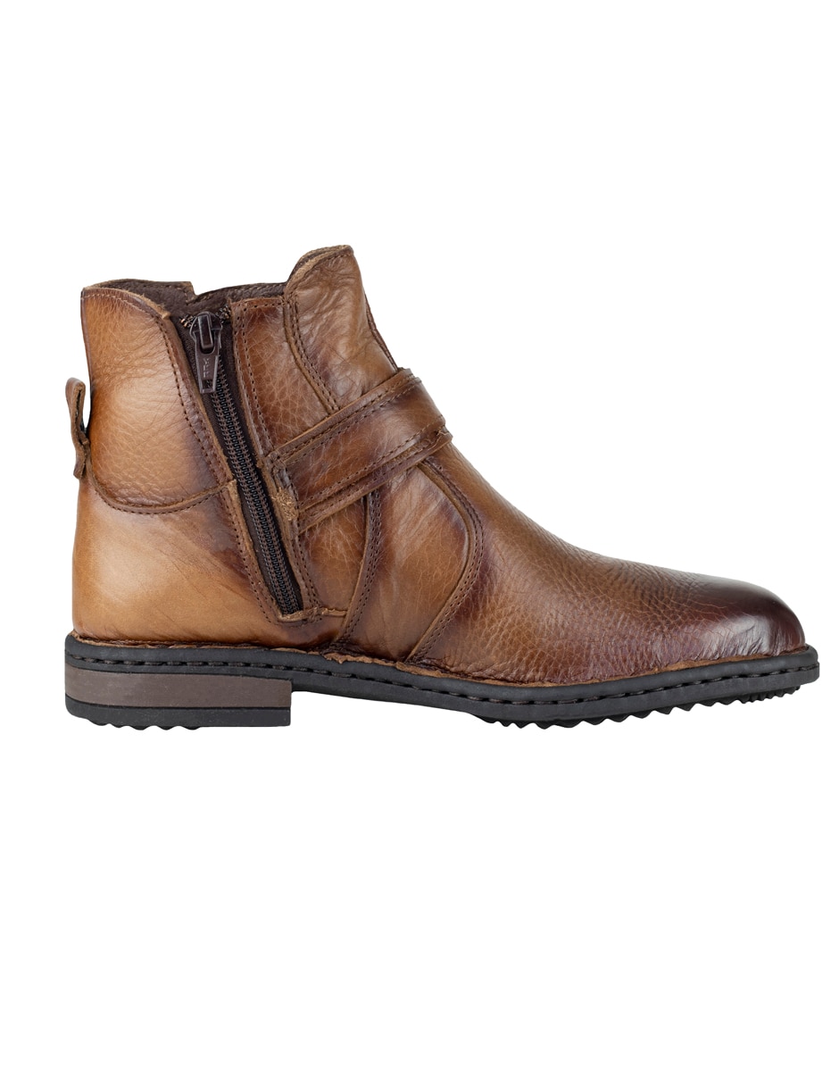 Bota/botín sin familia de piel para hombre 6