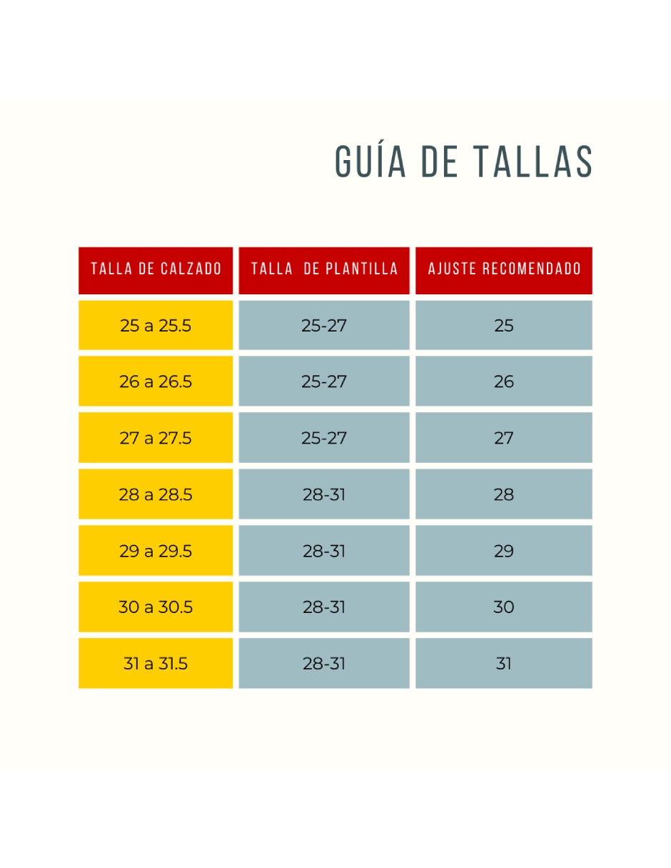 Plantilla deportiva 2