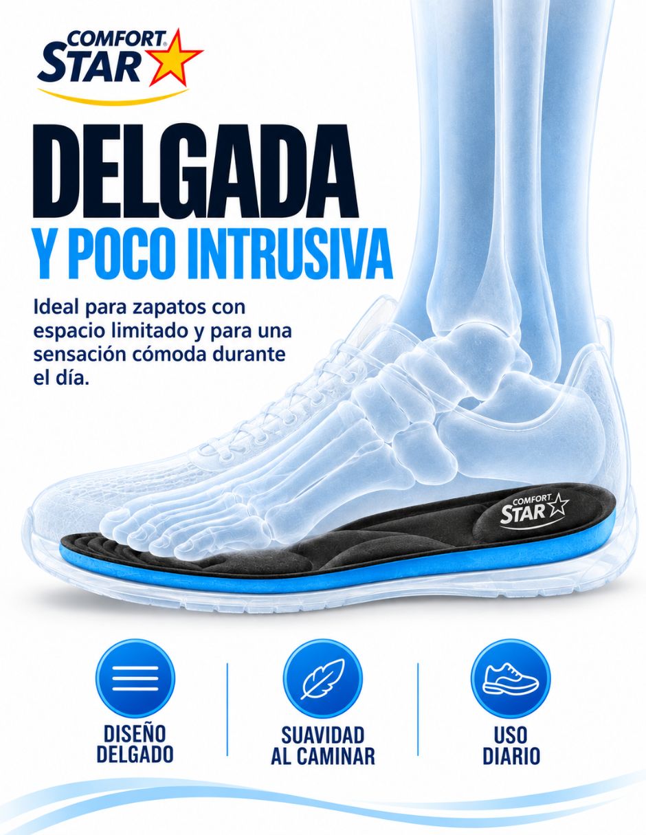 Plantilla confort star 4