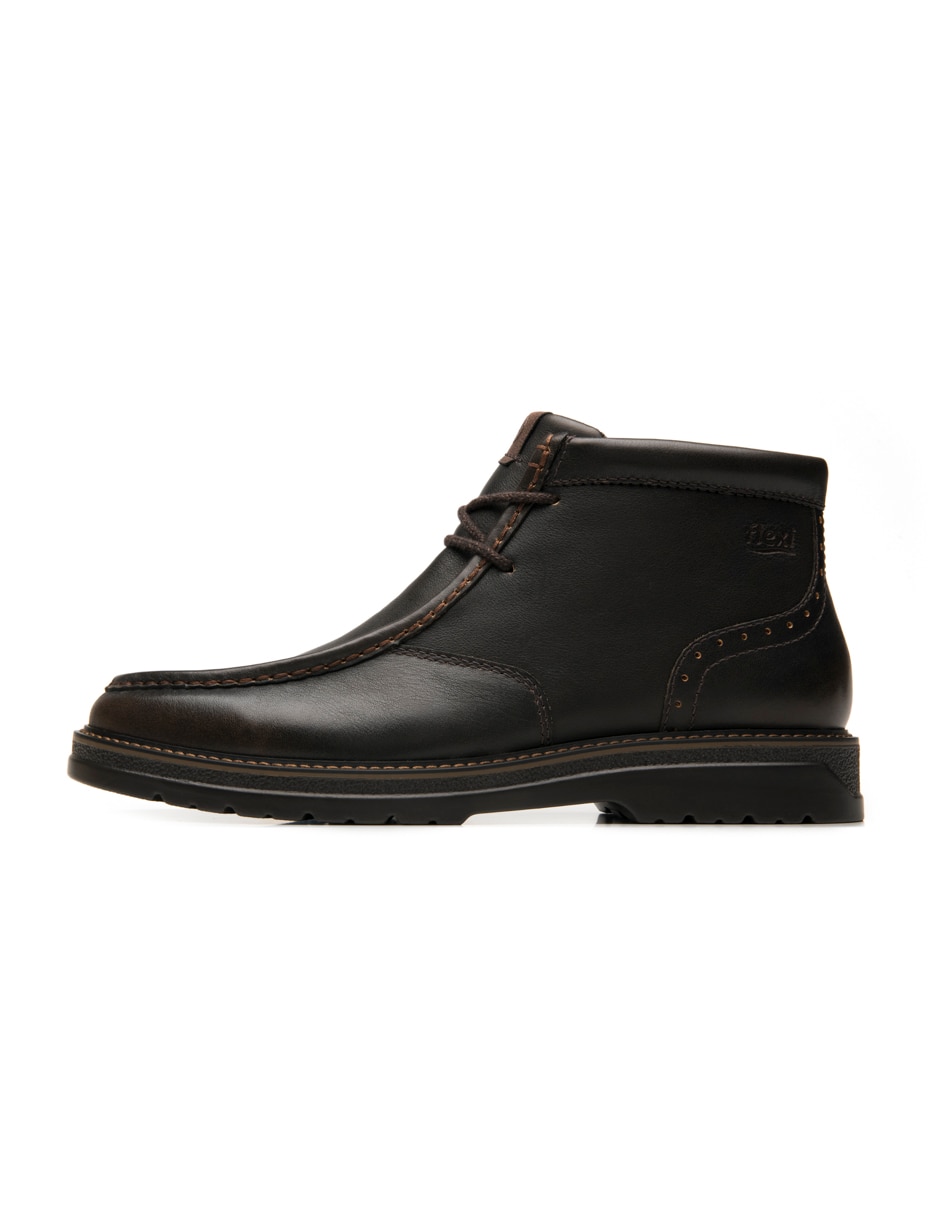 Bota casual de piel para hombre Bota casual de piel para hombre