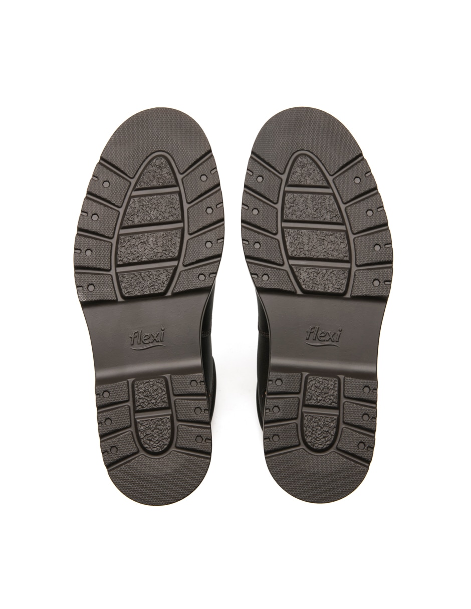Bota casual de piel para hombre 4