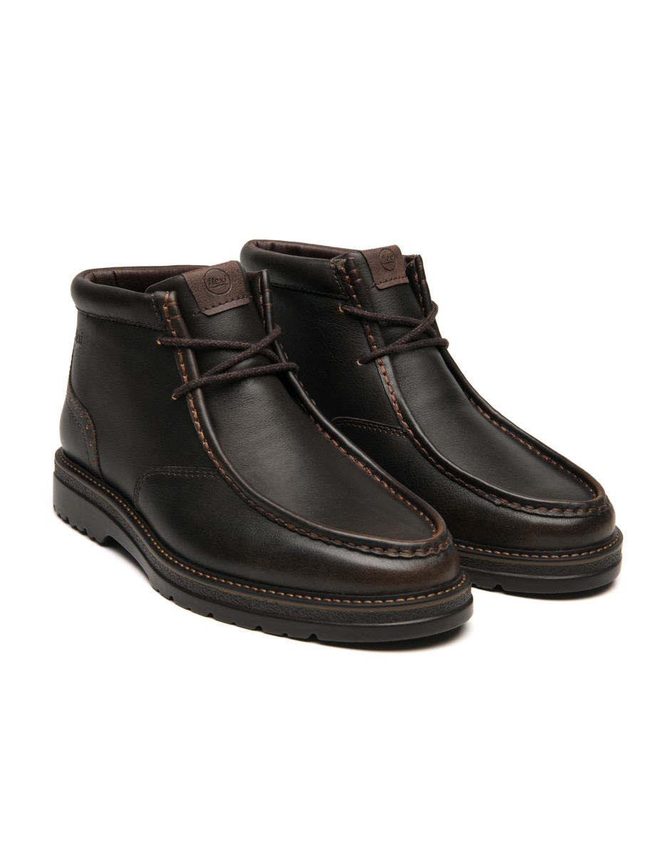 Bota casual de piel para hombre 5
