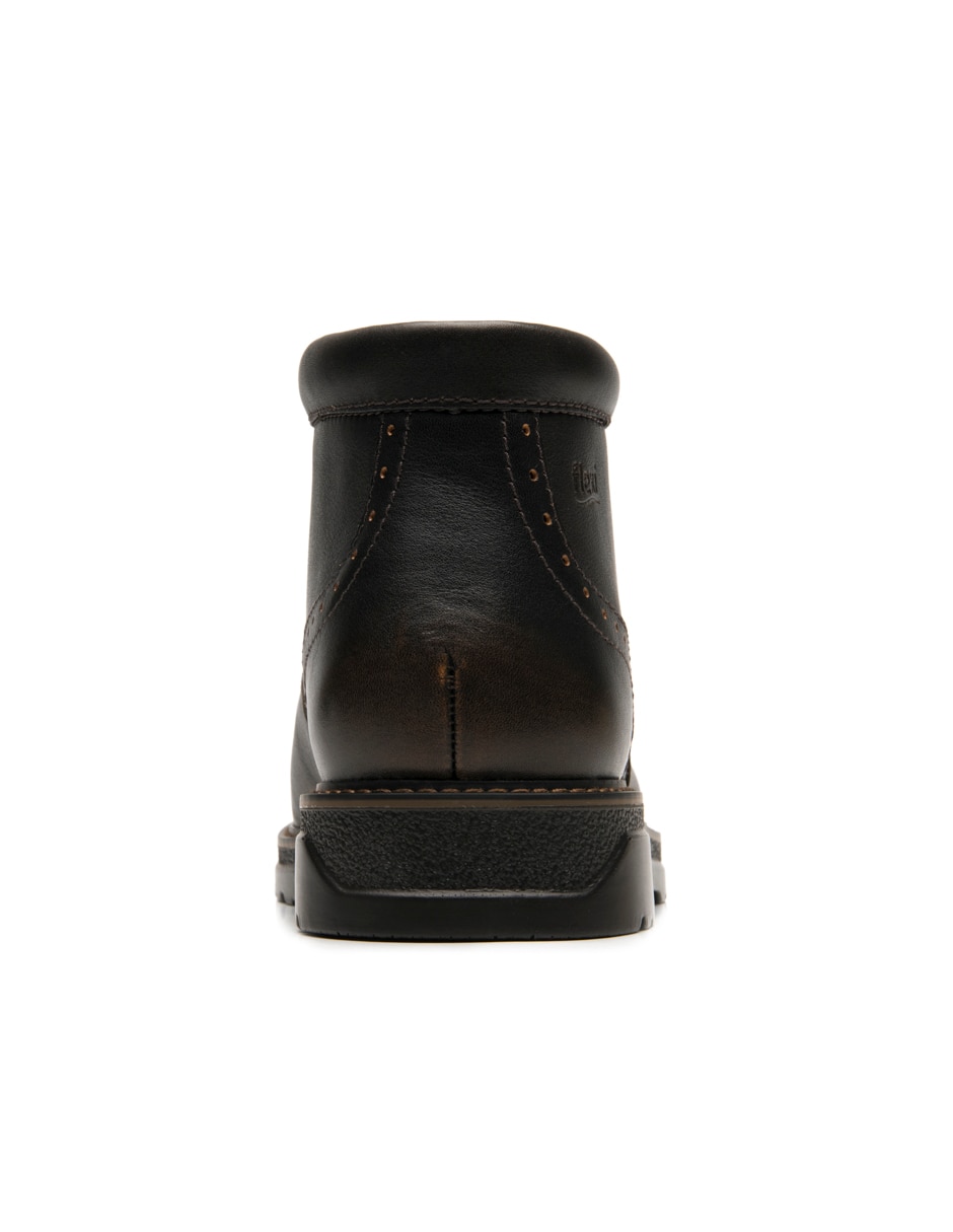 Bota casual de piel para hombre 6