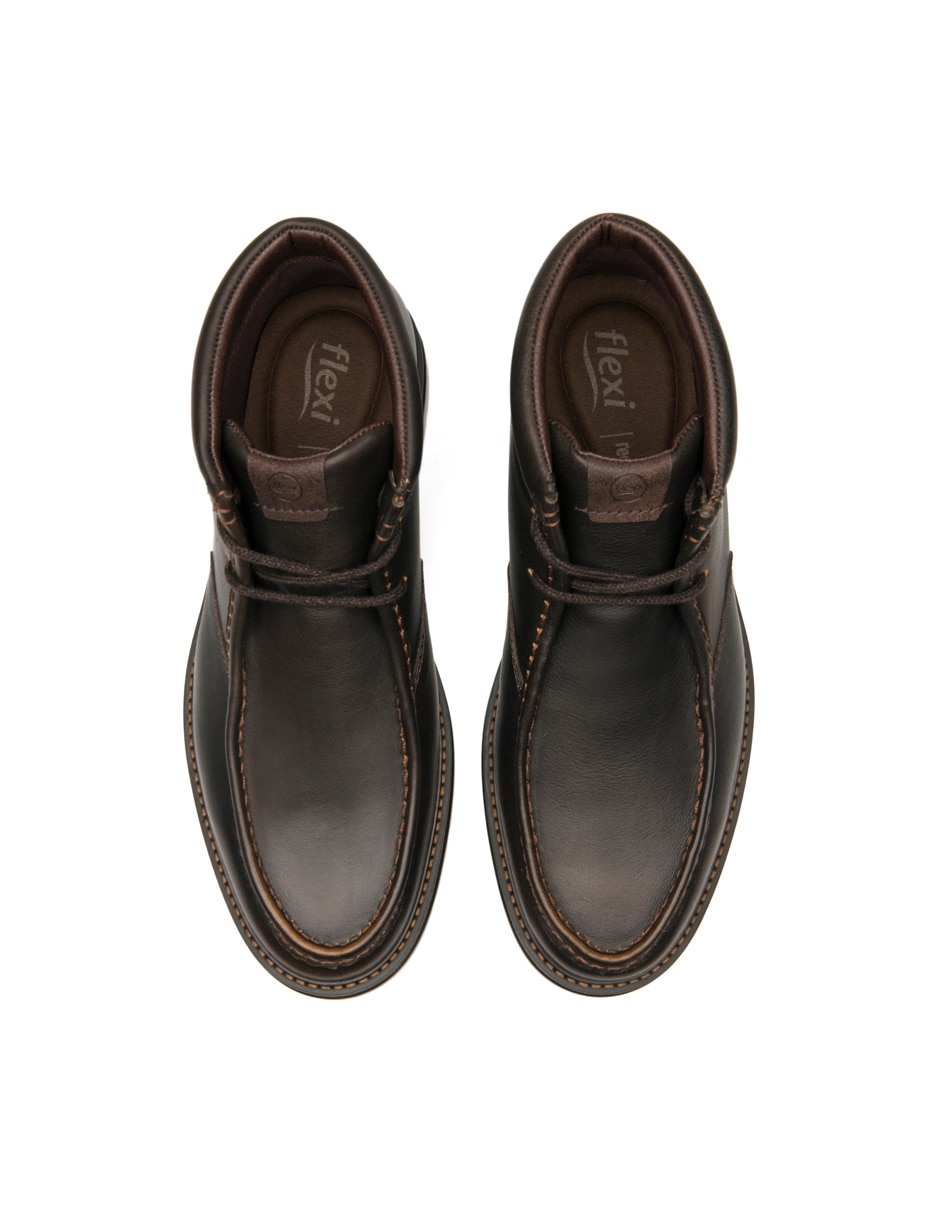 Bota casual de piel para hombre 7