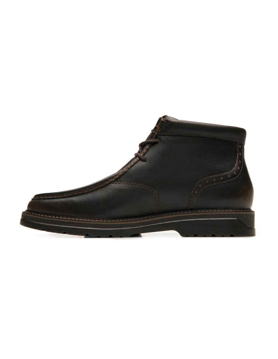 Bota casual de piel para hombre 10