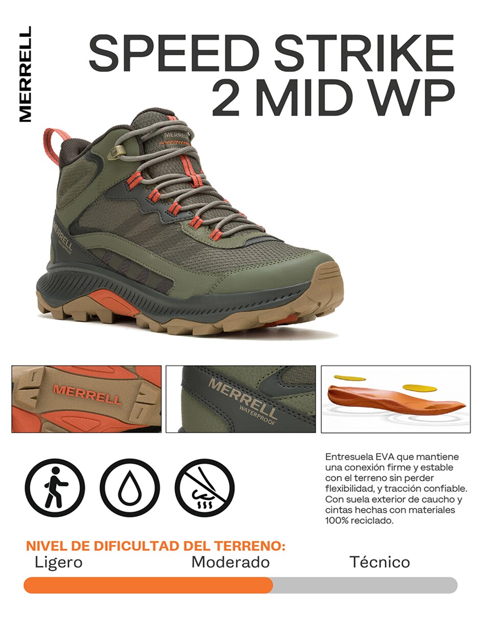 Bota speed strike para hombre 8