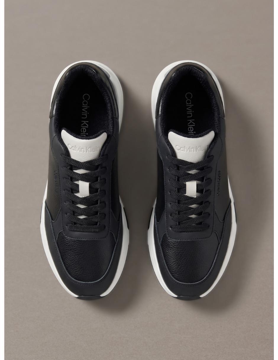 Tenis de piel para hombre 4