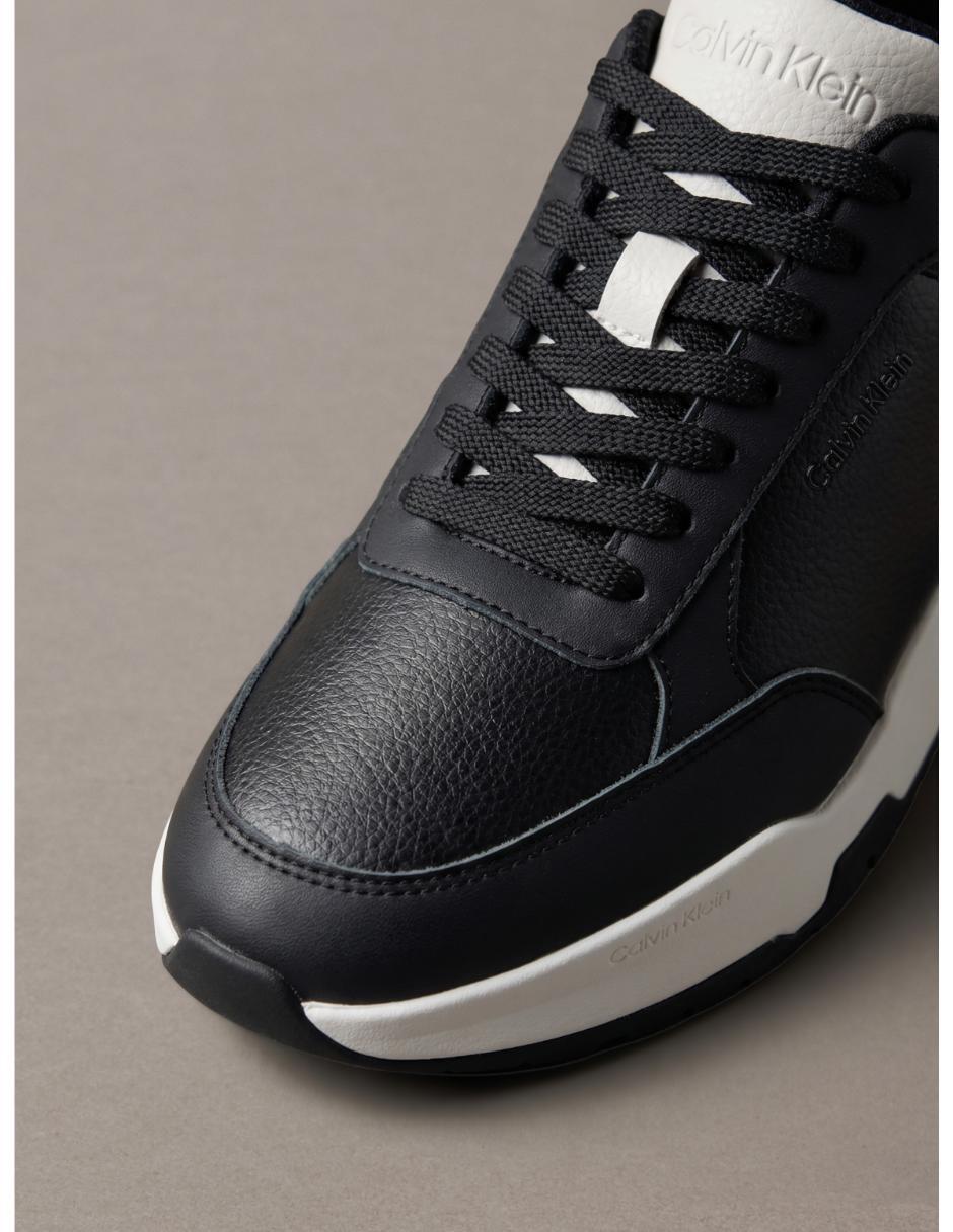 Tenis de piel para hombre 7