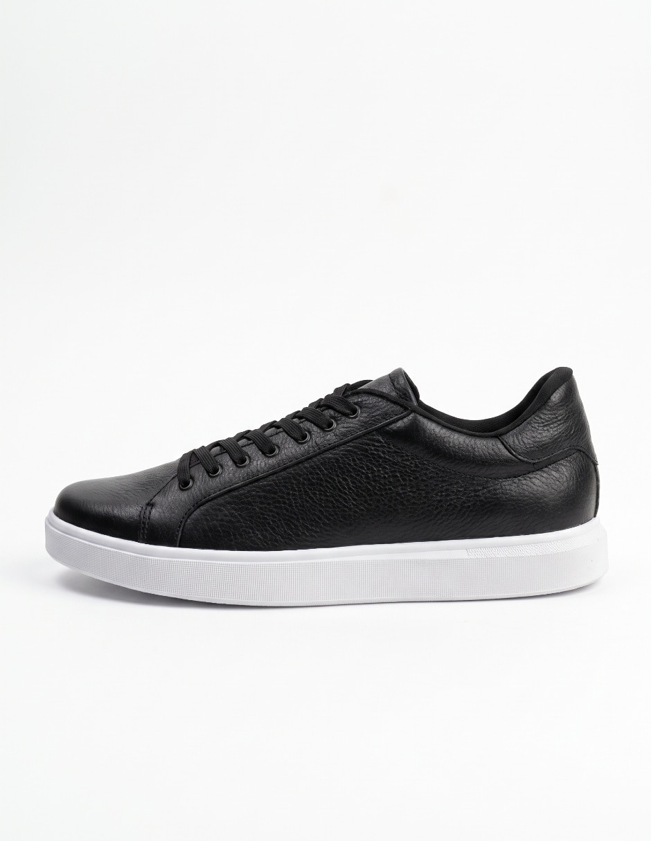 Tenis de piel para hombre