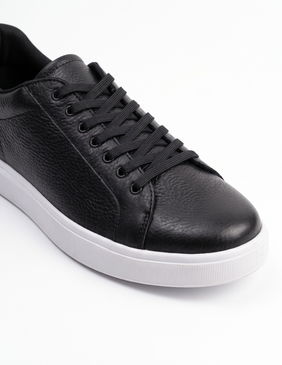 Tenis de piel para hombre 4
