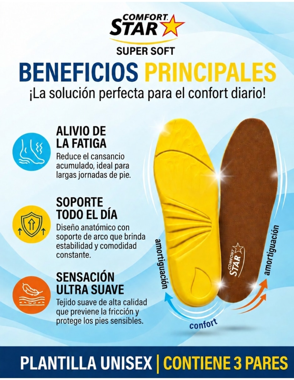 Plantilla confort