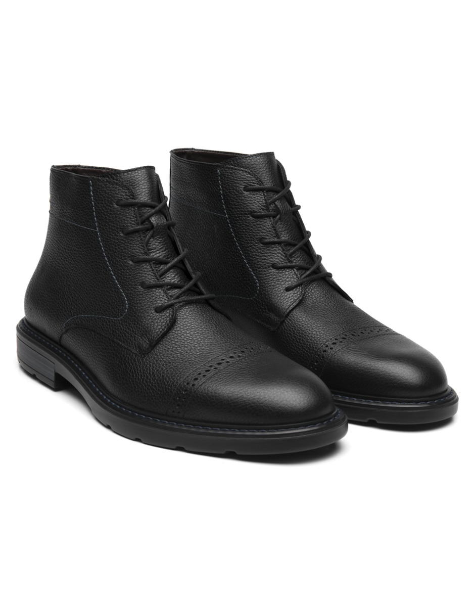 Botín de piel para hombre 6