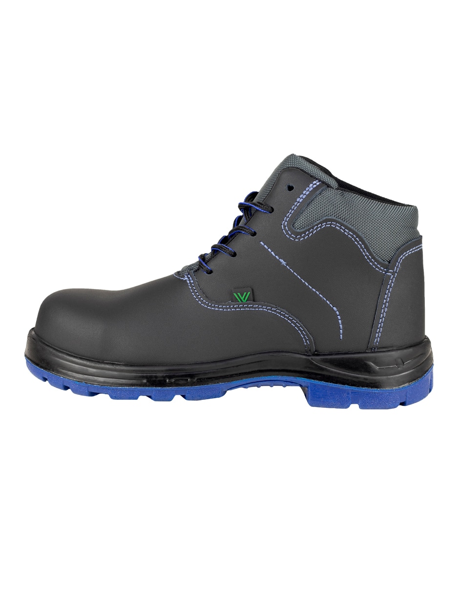 Bota industrial de piel
