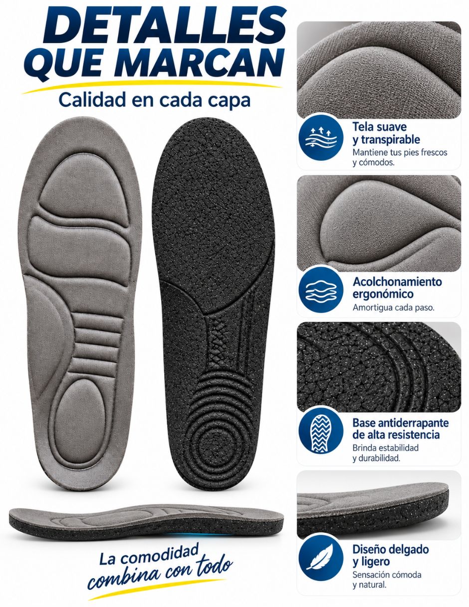 Plantilla comfort 2