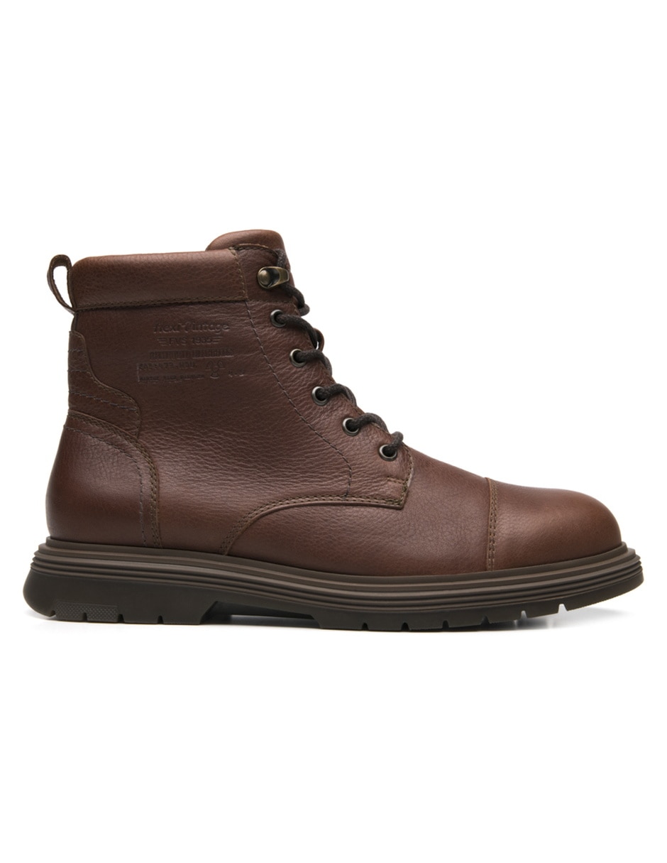 Botín de piel para hombre Botín de piel para hombre