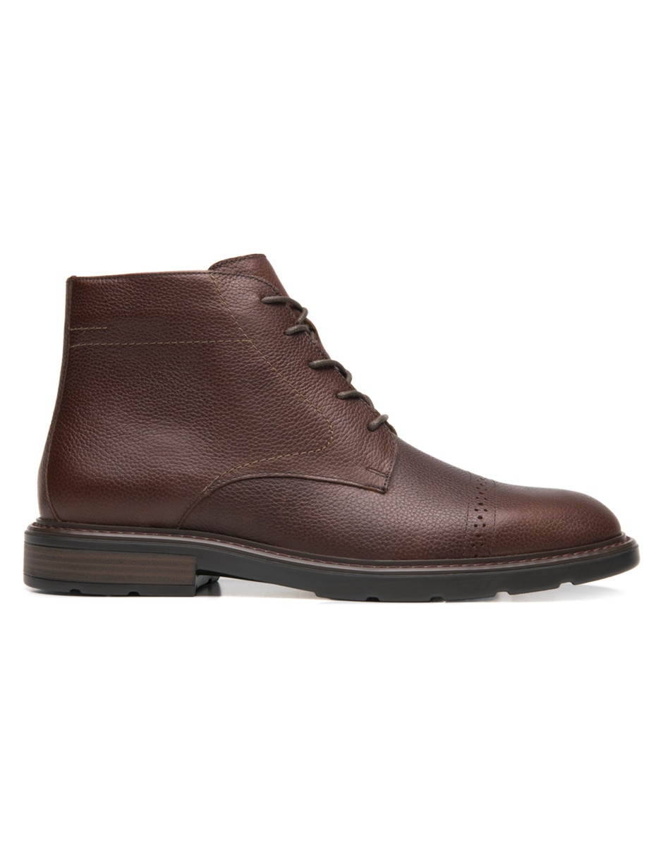 Botín de piel para hombre Botín de piel para hombre