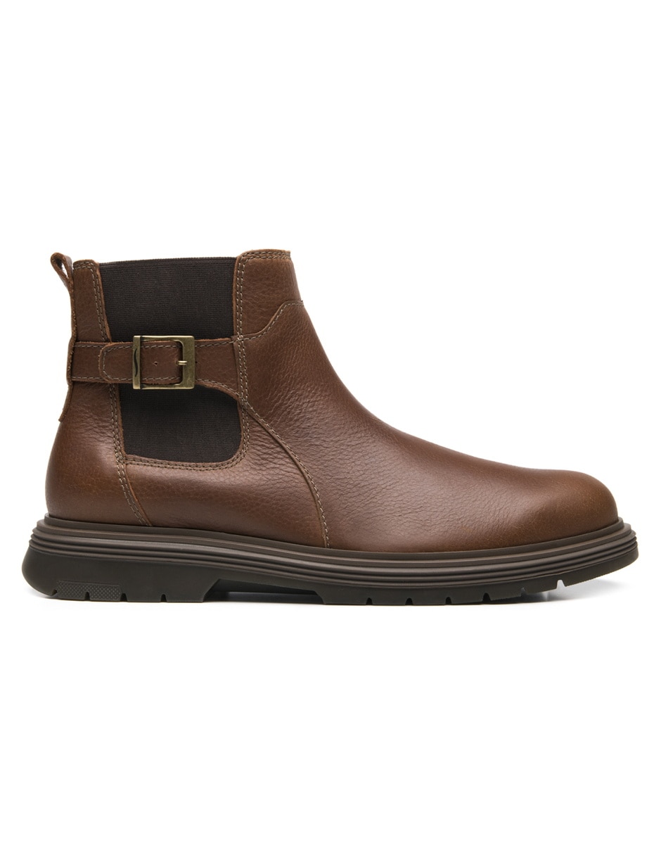 Botín de piel para hombre Botín de piel para hombre