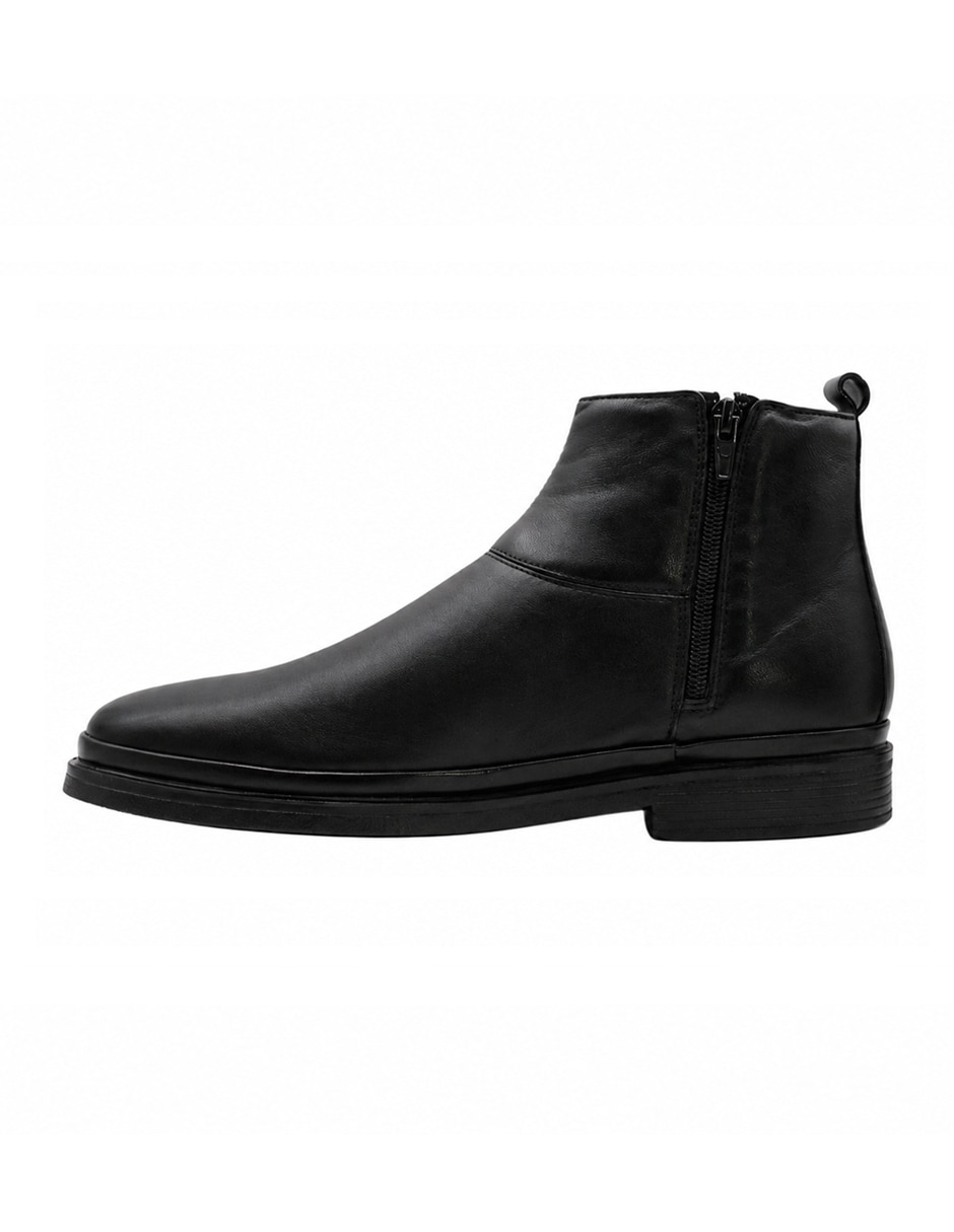 Botín de piel para hombre Botín de piel para hombre