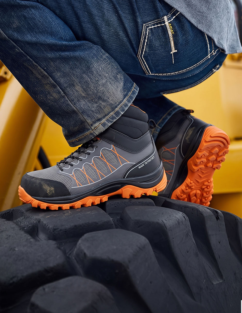 Bota industrial para hombre 10