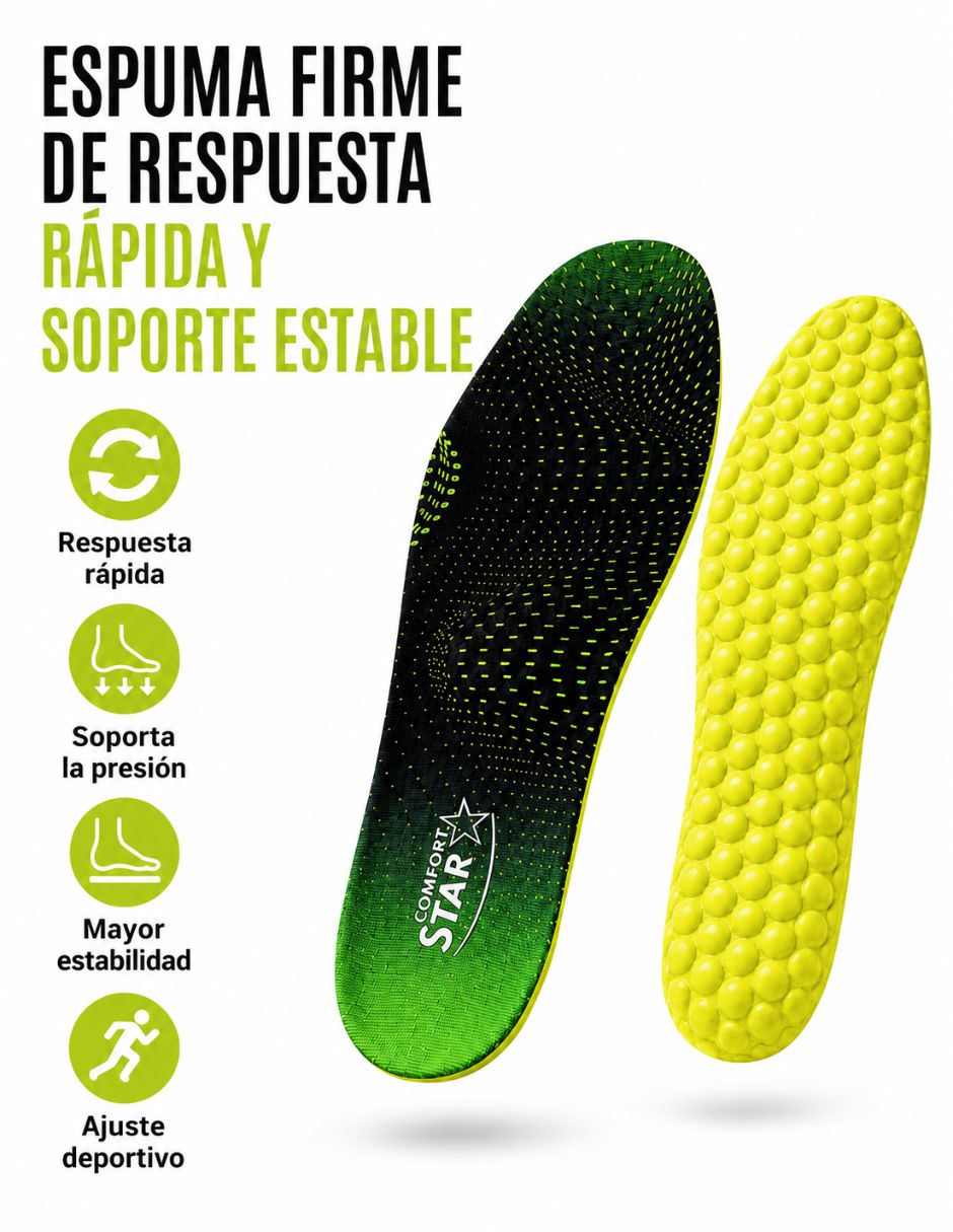 Plantilla deportiva Comfort Star