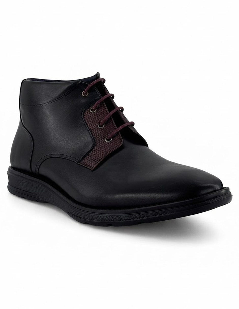 Botín de piel para hombre