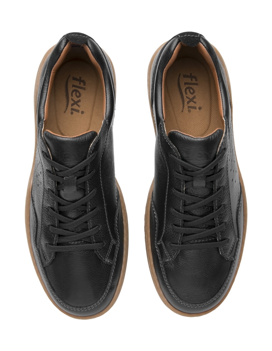 Tenis de piel Johnny para hombre 3