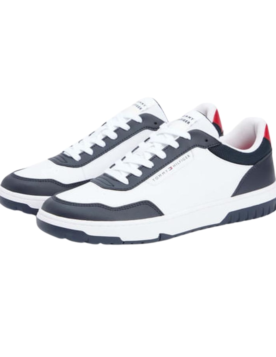 Tenis de piel para hombre