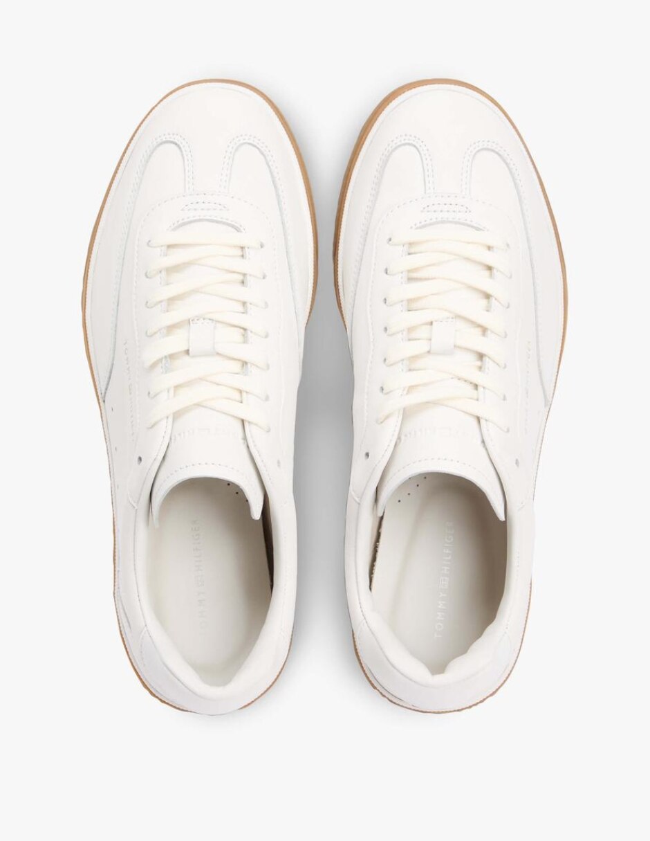Tenis de piel para hombre 7