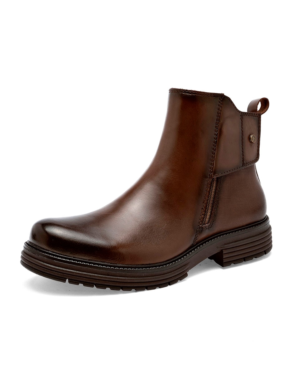 Botín Oi26 de piel para hombre 5