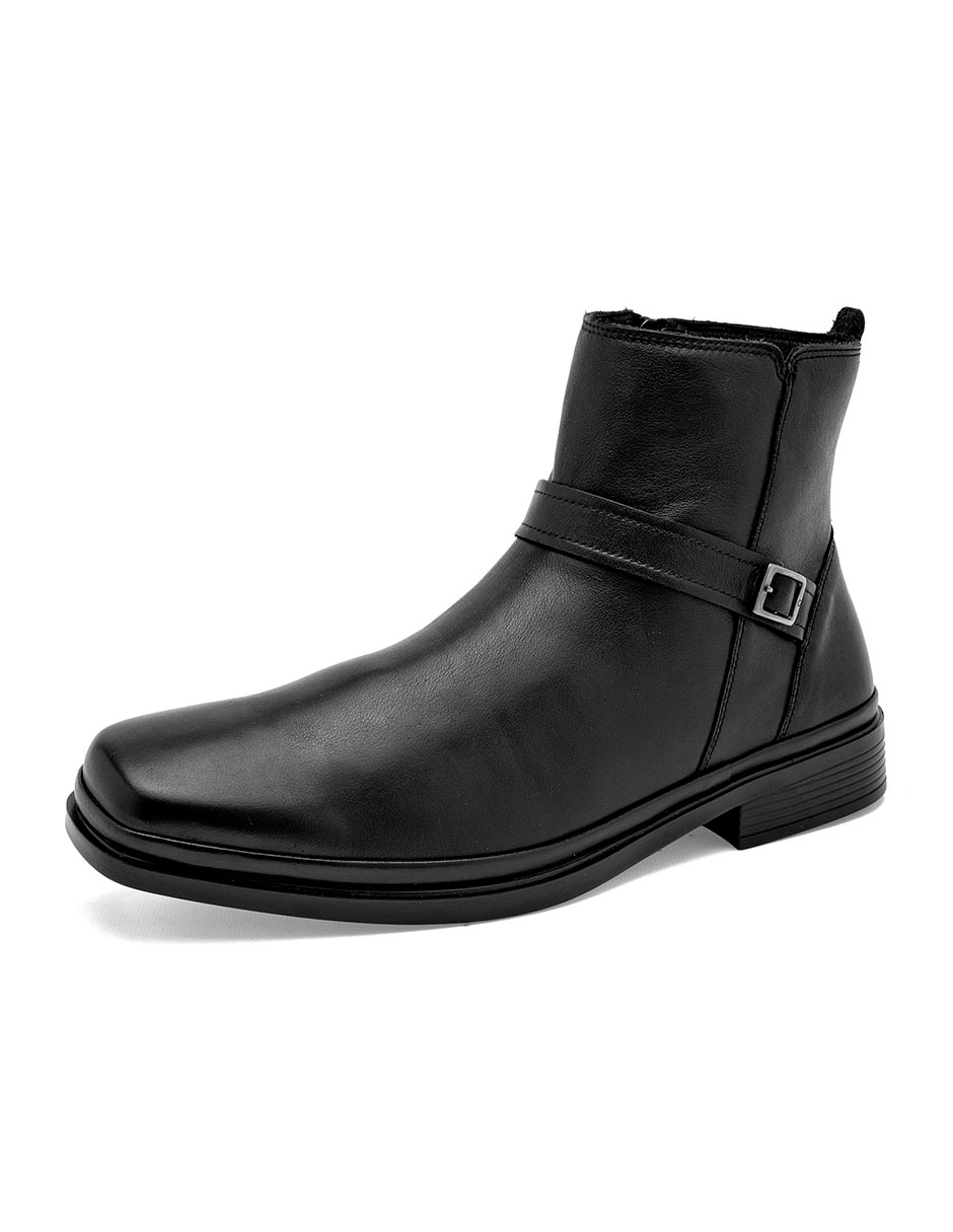 Botín Oi26 de piel para hombre 5