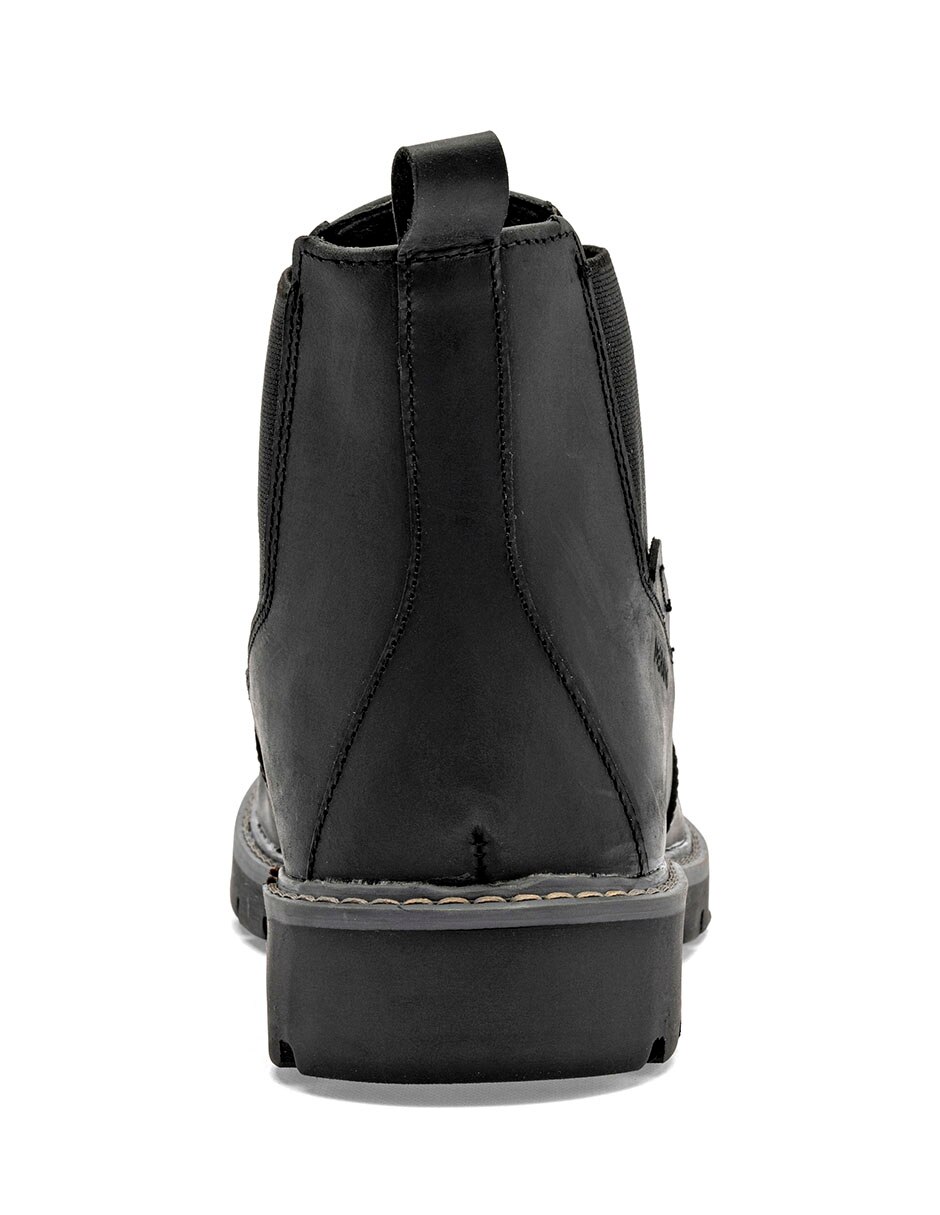 Botín Oi26 de piel para hombre 4