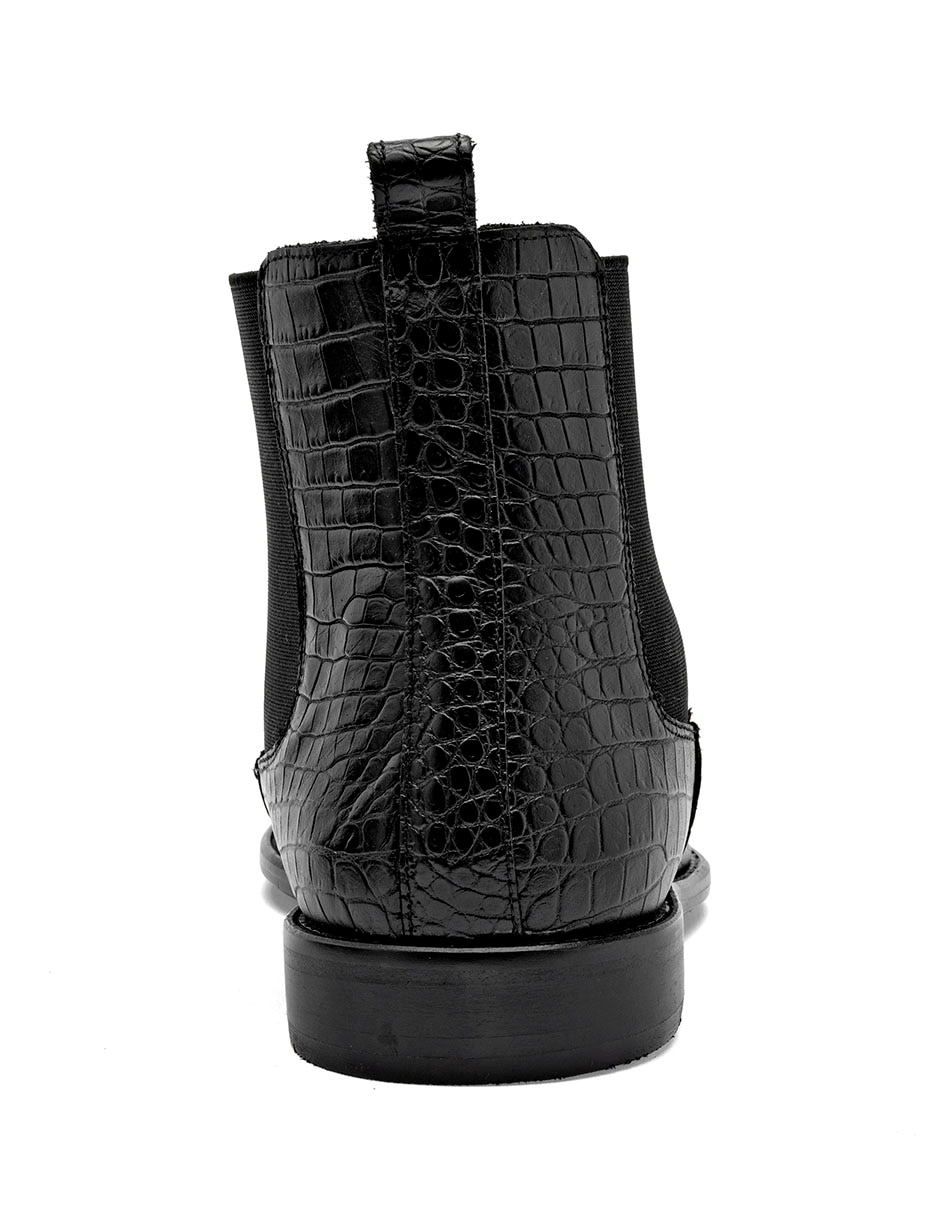 Botín Oi26 de piel para hombre 3