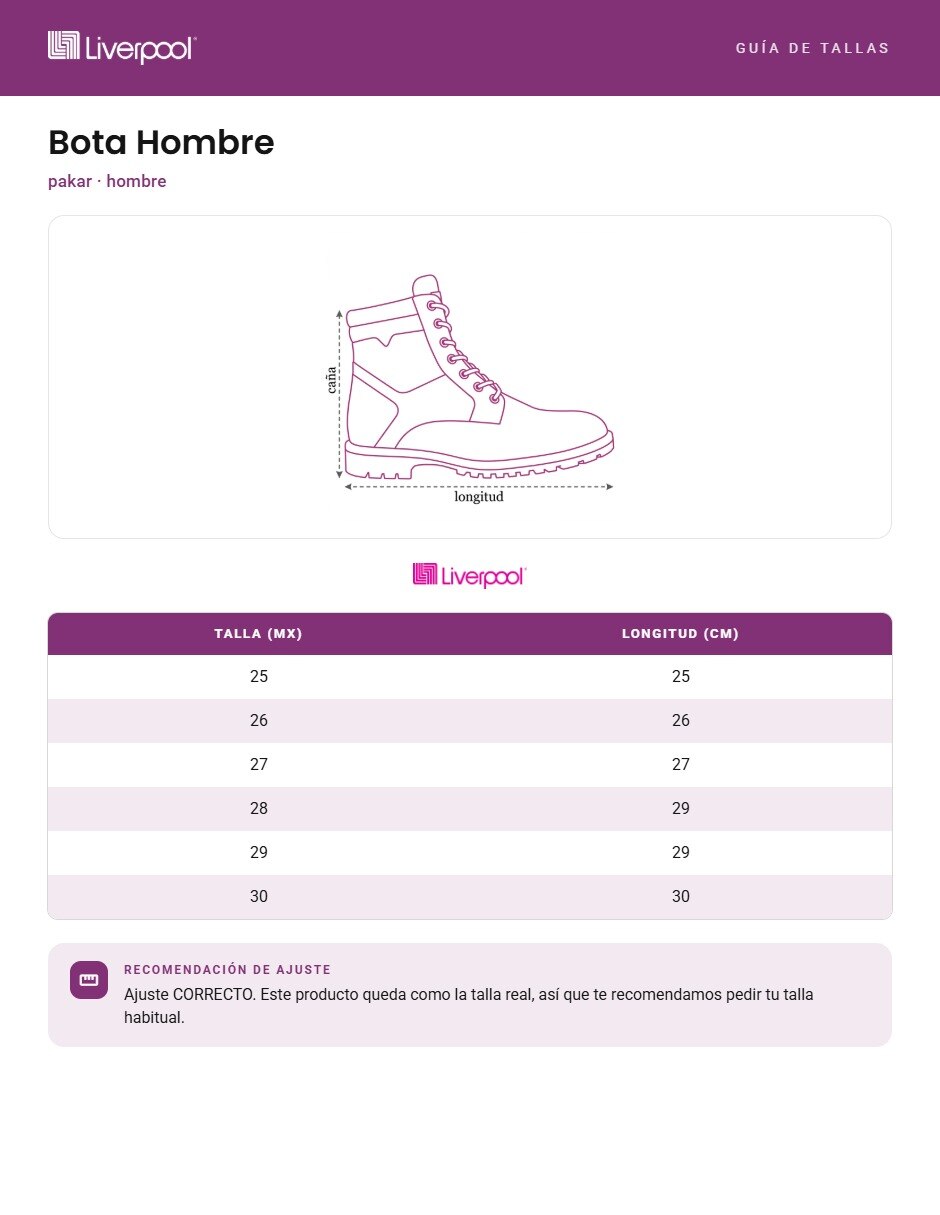 Bota Oi26 de piel para hombre 6