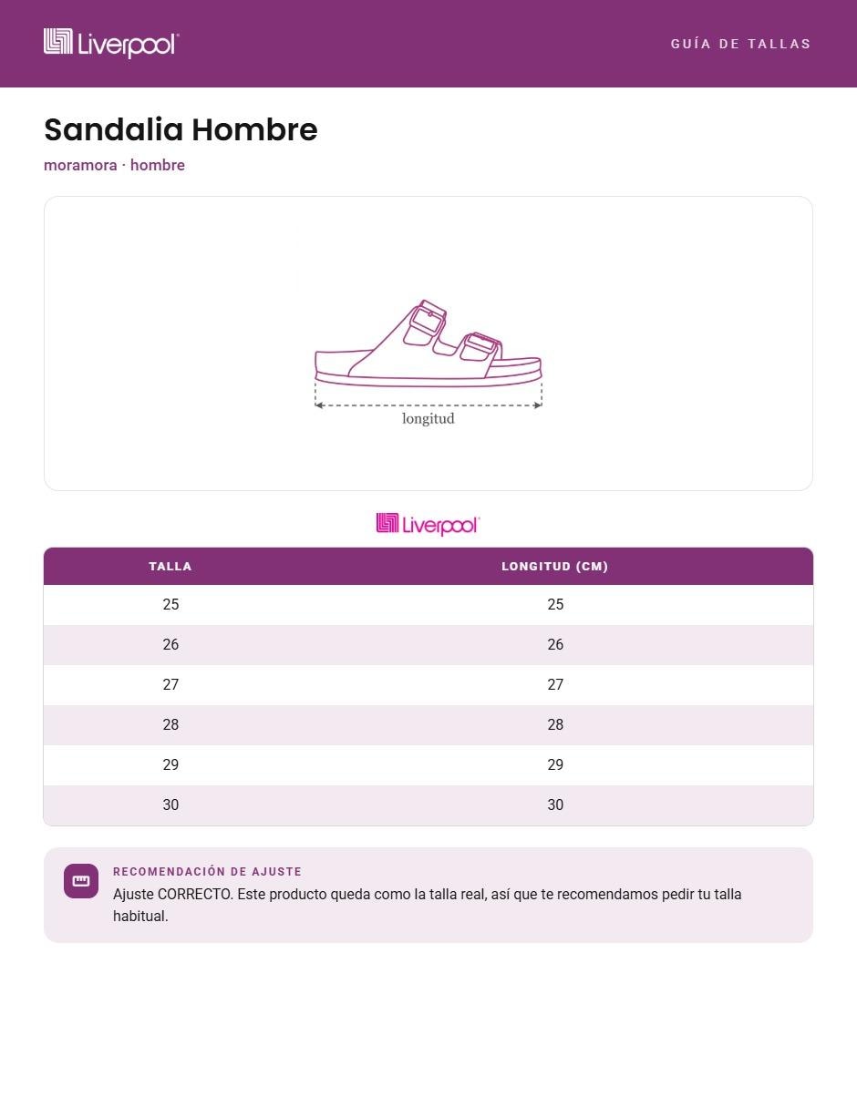 Sandalia para hombre 3