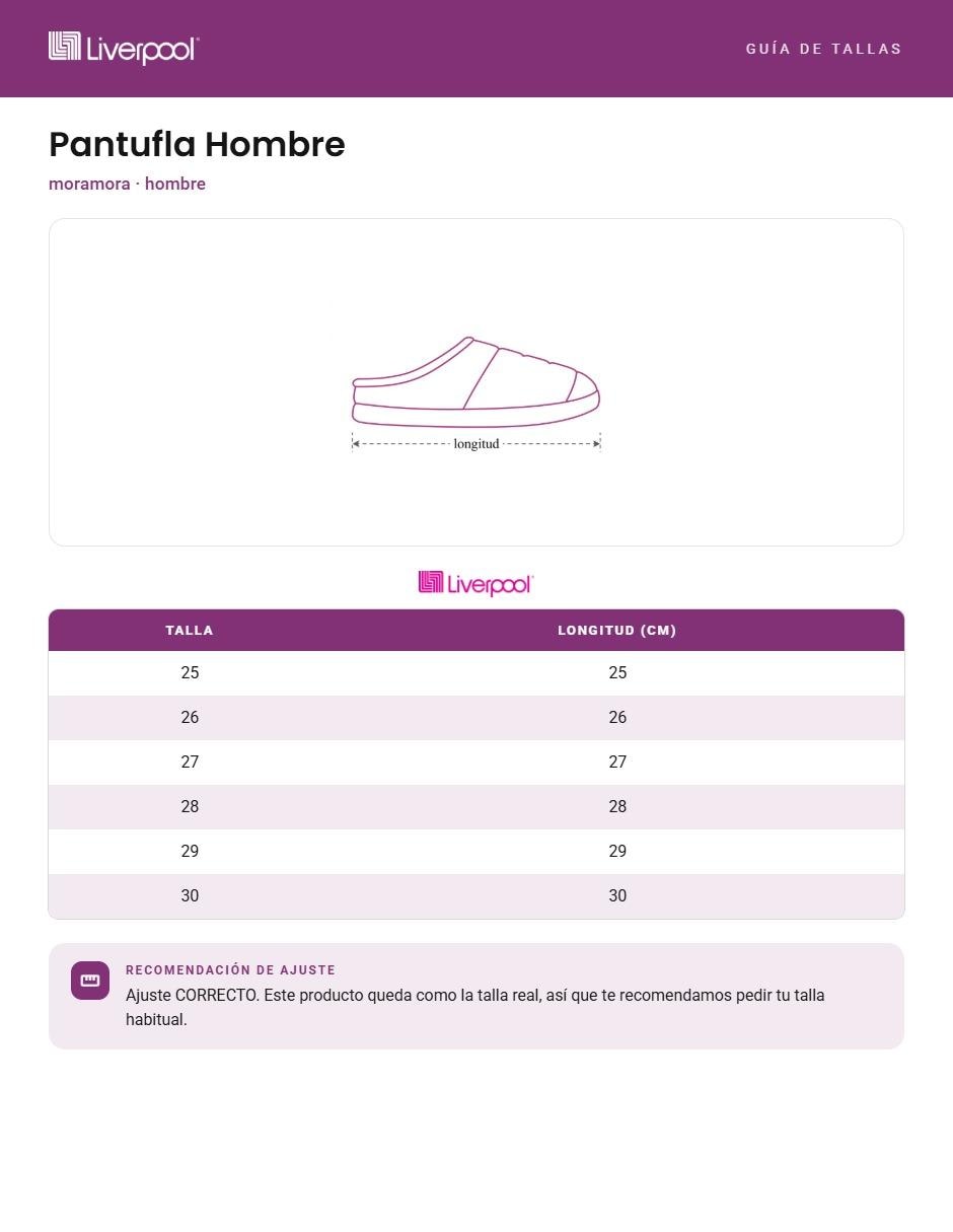 Pantufla para hombre 3