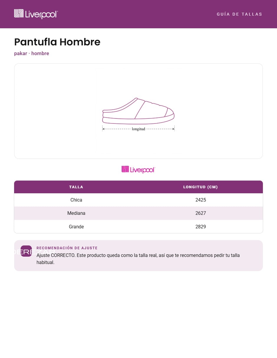 Pantufla para hombre 3