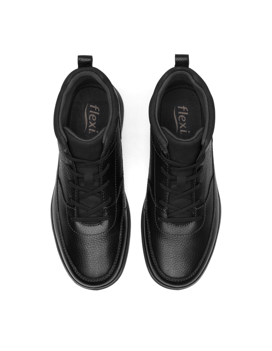 Bota casual de piel para hombre 10