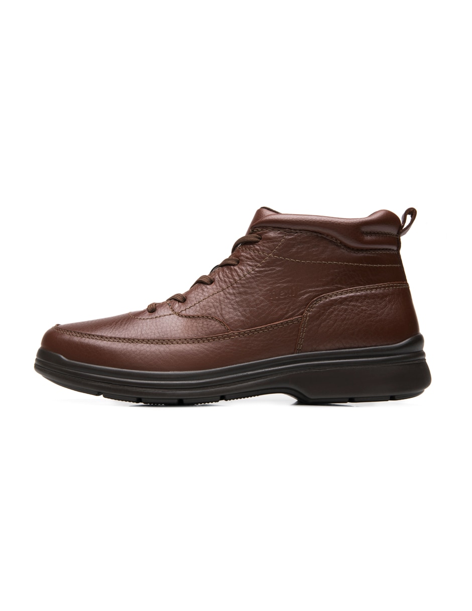 Bota casual de piel para hombre
